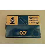 6 CO2 Refill Cartridge 16 Grams cycling threaded - £14.07 GBP