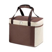 Aluminum Film Lunch Box Bag with Handle Breakfast Box Bags Antifouling Large Cap - £51.97 GBP