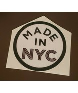 New York  Made in NYC Vinyl Decal Sticker Indoor/Outdoor - £3.95 GBP