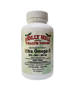 Holly Hill Health Foods Ultra Omega-3 Triglyceride Fish Oil, 1,000 mg EP... - $27.15