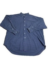 Polo Ralph Lauren Men Big Shirt Large Vintage 90s Y2K  Button Up 100% Co... - €23,92 EUR