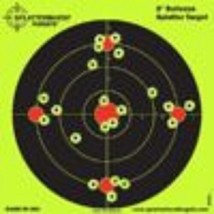 Splatterburst 8 inch non adhesive targets.  10 per pack - $301.43 MXN