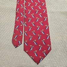 Barbara Blank Collectables Golf Tie Silk 59&quot; x 3 3/4&quot; - $9.89