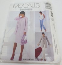 McCall&#39;s Sewing Pattern 3098 VTG 2001 uncut Jacket, top pants and skirt - $10.00