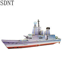 Ship 3D Model Kids Puzzles Toys for Boys Battleship Cardboard Building Model Kit - £9.31 GBP