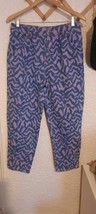 The Get Blue &amp; Purple Animal Print Mom Jeans Size M - £18.98 GBP