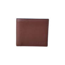 Coach Bi-Fold Leather Wallet 1 $149 Worldwide Shipping - £86.72 GBP