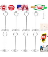 20-Pack Elegant Silver Table Number Holders - 8.75 Inch Sturdy Design - $51.74 CAD
