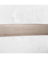 Vintage Barse The Belt Collection Brown Italian Leather New Orleans Medi... - $40.73 CAD