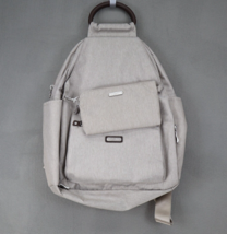 Baggallini All Day Backpack W/ RFID Phone Wristlet Color Grey Lightweigh... - £33.01 GBP