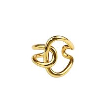 Cross Rings For Women Men Gold Silver Color Minimalist Vintage Ring Tren... - $25.00