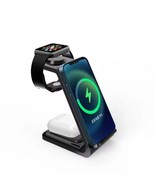 3-in-1 Wireless Charger for iPhone, Apple Watch &amp; AirPods - $9.99