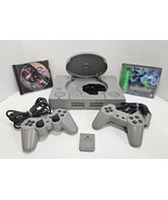 Playstation One 1 Parts Only Lot Console Contollers Grant Turismo 2 - $60.00