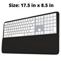 Keyboard Wrist Rest Pad with Compatible Support 17.5 in x 8.5 in - £10.17 GBP