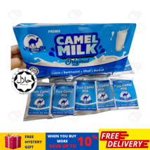25g x 20 Sachet Pure Camel Milk Powder Halal Camel Abu Dhabi Packet Drink-Halal - £30.11 GBP