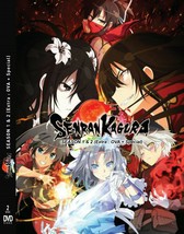 DVD Anime Senran Kagura Season 1+2 (Vol. 1-24 End+ OVA + Special) English Dubbed - £56.48 GBP