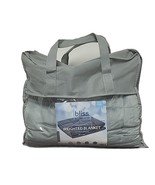 BLISS 10 lb Weighted Blanket  40&quot;x60&quot; w Zippered Carrying Case 7 Layers NEW - $447.61 MXN