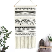 Macrame Woven Wall Hanging Tapestry- Boho Chic Bohemian Home Decor Geome... - $31.99