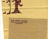 Big Trees Lodge Stationery Yosemite National Park California - £18.66 GBP