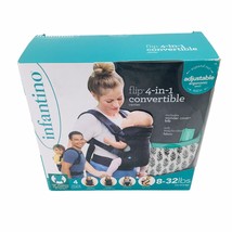 Infantino Flip Advanced 4-in-1 Convertible Adjustable Baby Position Carrier +Bib - $26.55