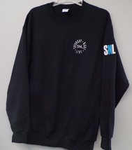 Saturday Night Live SNL Logo Embroidered Crewneck Sweatshirt S-5XL, LT-4XLT New - £28.76 GBP+