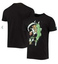 Men’s T-shirt Medium Boston Celtics NBA x McFlyy Identify Artist Series New NWT - £35.90 GBP