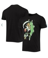 Men’s T-shirt Medium Boston Celtics NBA x McFlyy Identify Artist Series ... - £36.71 GBP