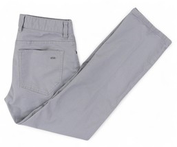 Stio Rivet Canvas Pant Mens 32 X 30 Gray Chino Outdoor Casual Pockets - $43.06