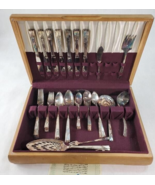 Nobility Plate Silverware Set With Wooden Case (61 Pieces) - $46.71