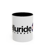 Telluride - Colorado - Ski Resort Ceramic Mug - with Colorado Flag - $13.99+