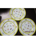 HEINRICH GERMAN 3 SALAD PLATES 8&quot; ^^ - $74.25