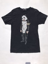 Rare 2009 Jesper A Panda Artist WeSC Superlative Conspiracy Black TShirt - £31.03 GBP