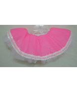 Pageant Costume Pink Tutu Skirt Sparkle Tulle Dance Elastic Girl Size 2T 3T - $21.84