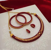 Pola shaka Jewelry Set Kundan Gold Plated Tranditional Banjara Bridal Jewelry 08 - £24.67 GBP