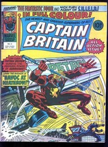 Captain Britain #6 1976-FANTASTIC FOUR-NICK FURY-TRIMPE---HIGH Grade - $80.02