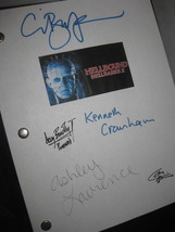 Hellbound Hellraiser II Signed Film Movie Screenplay Script Autograph X5 Clive B - £15.84 GBP