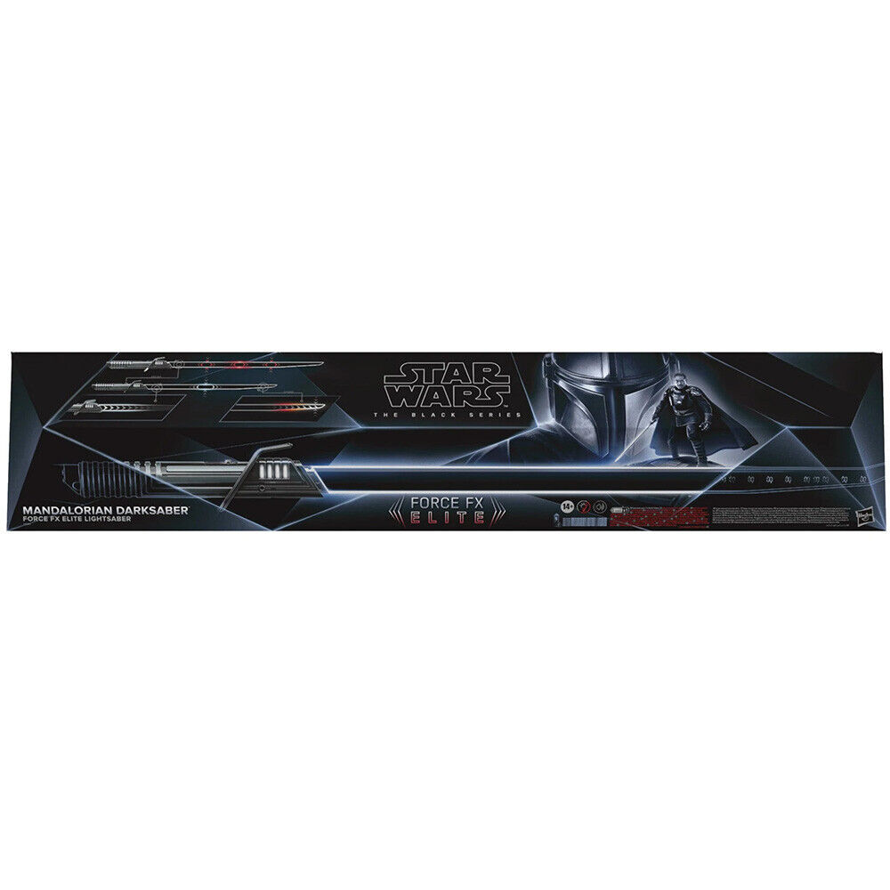 Star Wars The Black Series -Mandalorian Darksaber Force FX Elite Lightsaber