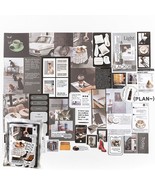 Alideco 200pcs Vintage Scrapbook Supplies Pack for Art Journaling Bullet... - $316.90 MXN