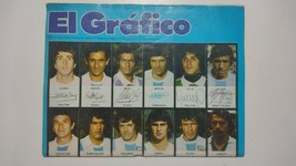 magazine el Grafico  1978 22 players selected for the world cup. Maradon... - £30.29 GBP