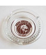 MGM Grand Hotel Lion Glass Ashtray, vintage - $14.99 CAD