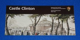 BRAND NEW CASTLE CLINTON NATIONAL HISTORICAL SITE PARK BROCHURE 1ST IMMI... - £3.12 GBP