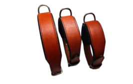 Genuine Solid Heavy Duty Brown Leather Dog Collar Specially For Christmas Day - £31.63 GBP