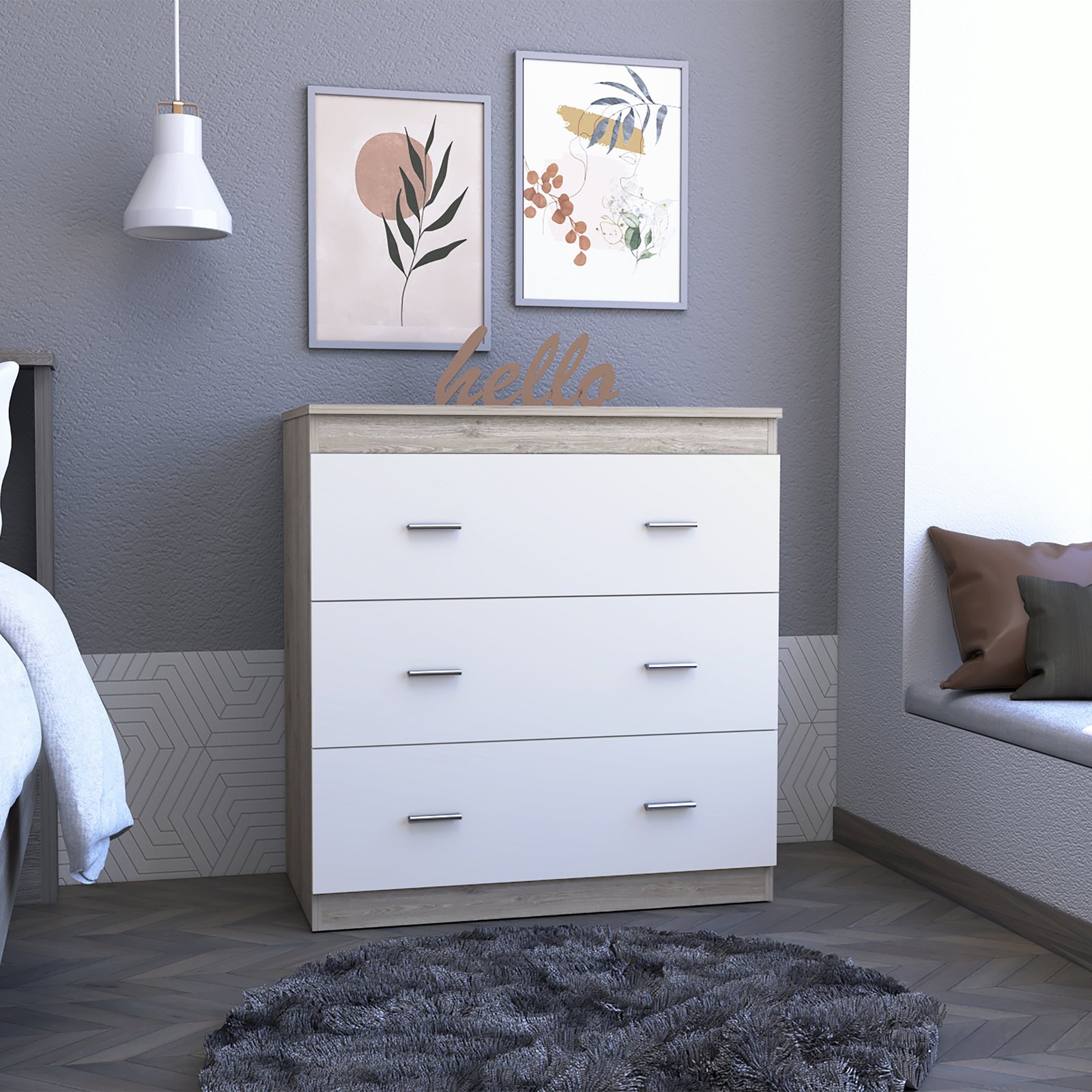 Burlington Three-Drawers Dresser