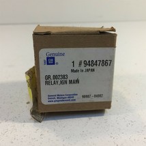 (1) Genuine GM 94847867 Relay - £11.74 GBP