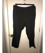 Lands End Womens Plus SZ 3X Houndstooth Print Sport Knit Straight Leg Pants - €12,92 EUR