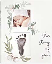 Baby Memory Book for the Modern Minimalist - Simple Monthly Milestone Keepsake - £28.14 GBP