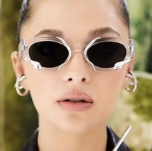 Luxury Cat Eye Sunglasses Women Brand Designer Fashion Small Frame Sun Glasses - £13.17 GBP