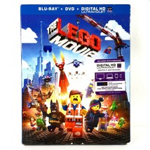 The Lego Movie (Blu-ray/DVD, 2014, Widescreen) Like New w/ Slip ! - $5.88