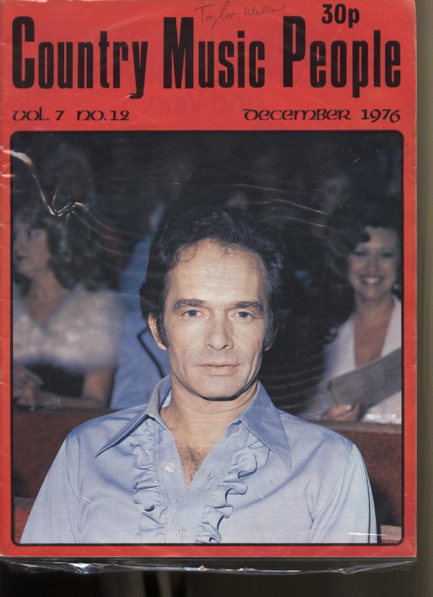 Country Music People - December 1976 - Vol.7 No.12 - $3.91