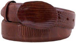 Kids Western Dress Belt Chedron Real Teju Lizard Skin Leather Casual Siz... - $94.90 CAD